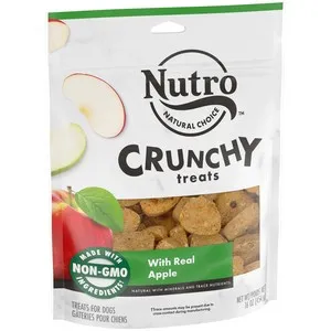 12/16 oz. Nutro Crunchy Treats Apple - Treats